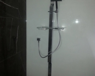 Shower-rail-&-rain-head-combined