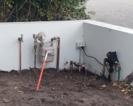 Gas-metet,-water-meter,-rainbank-pump
